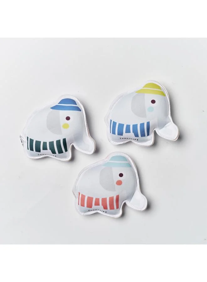 SUNNY LIFE Dive Buddies Eli the Elephant Multi Set of 3